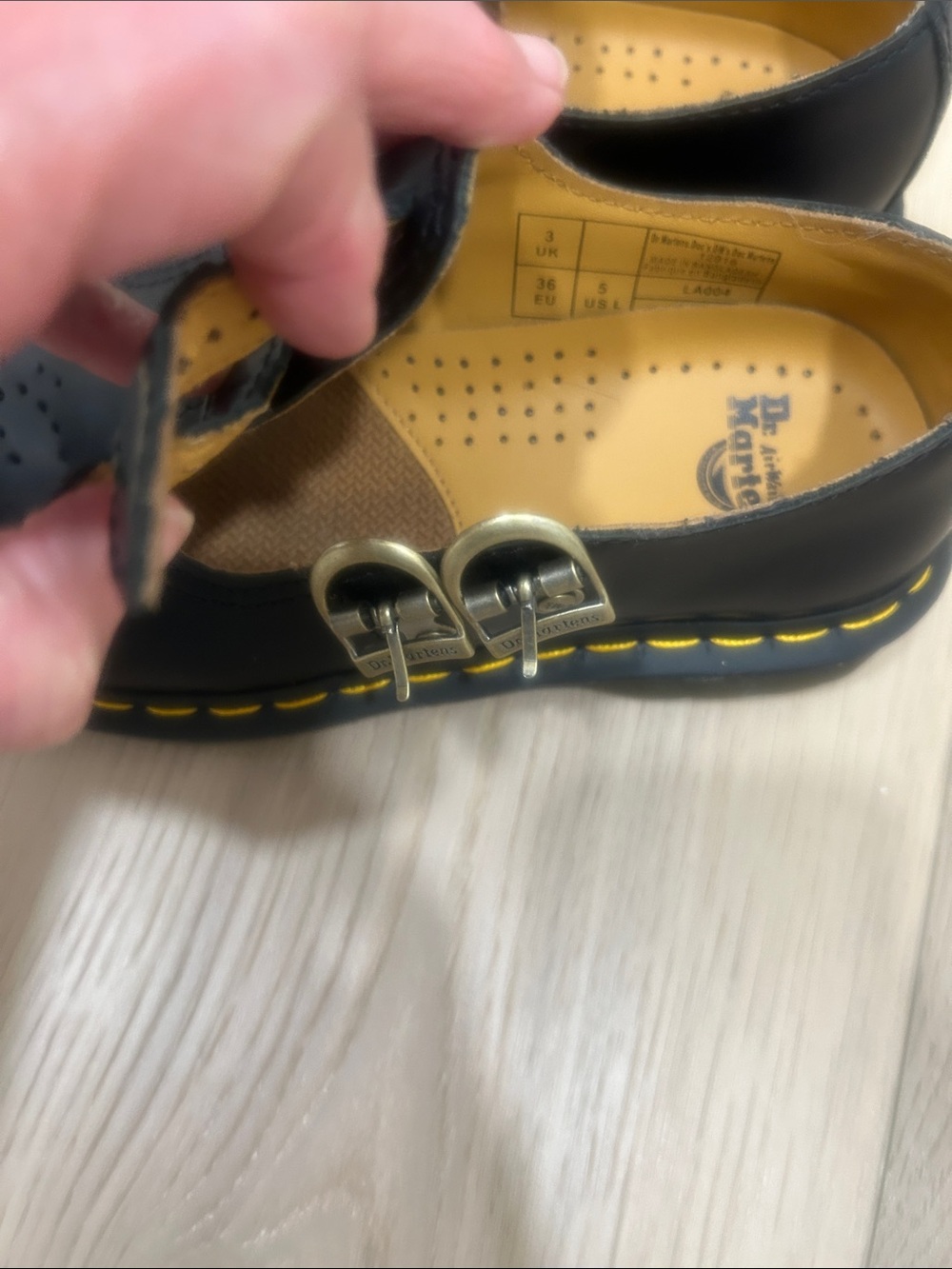 New. Dr. Martens Double Strap Mary Jane’s - Picture 3 of 9